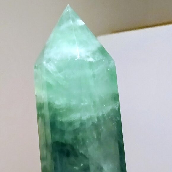 Green Fluorite Tower - Picture 2 of 3